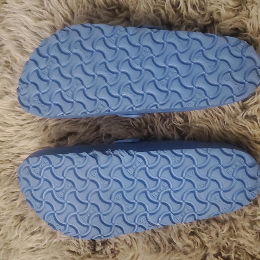 Birkenstock Blue EVA Boston Clogs - Picture 4 of 5